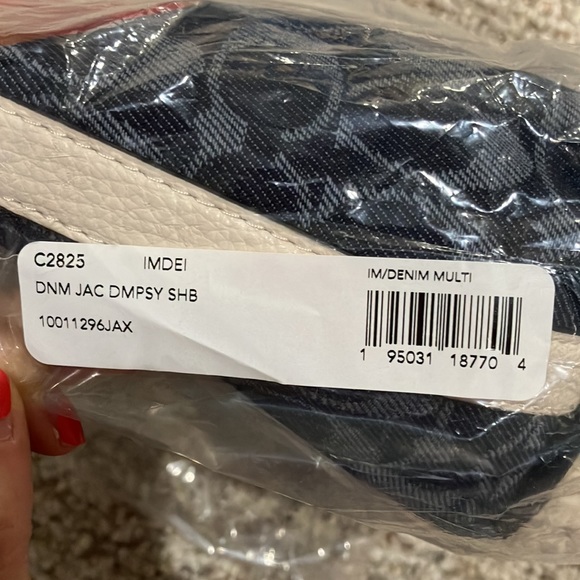 Coach Dempsey Shoulder Bag In Signature Jacquard With Patch C2825 - Picture 6 of 7